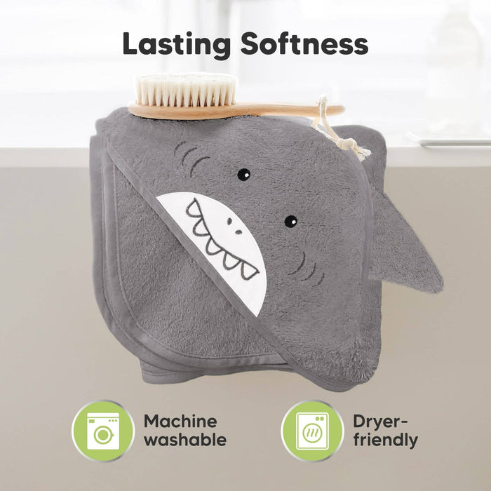 Shark Hooded Towel