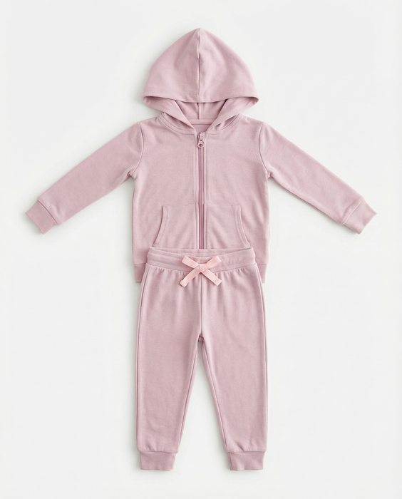 Blush Zipper Hoodie