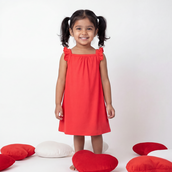 Ruby Flutter Sleeve Dress
