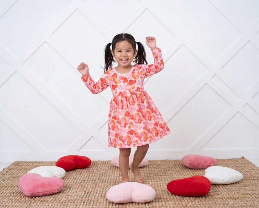 Love Hearts L/S Dress