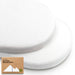 Soft White Isla Bassinet Mattress Sheets Fitted for Baby Girls, Boys - Nature Baby Outfitter
