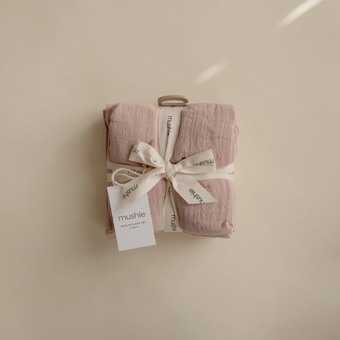 Organic Cotton Muslin Cloths 3-Pack - Nature Baby Outfitter