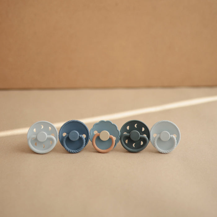 FRIGG Moon Silicone Pacifier 2-Pack - Nature Baby Outfitter