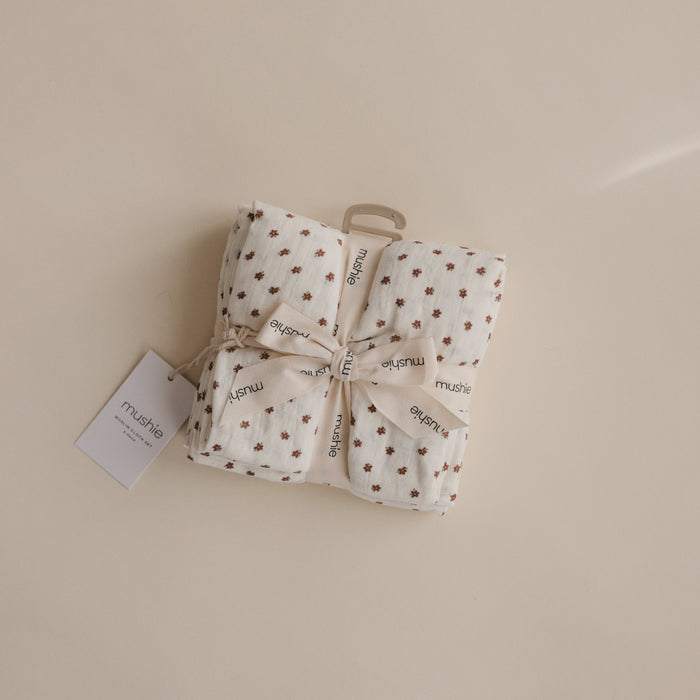 Organic Cotton Muslin Cloths 3-Pack - Nature Baby Outfitter