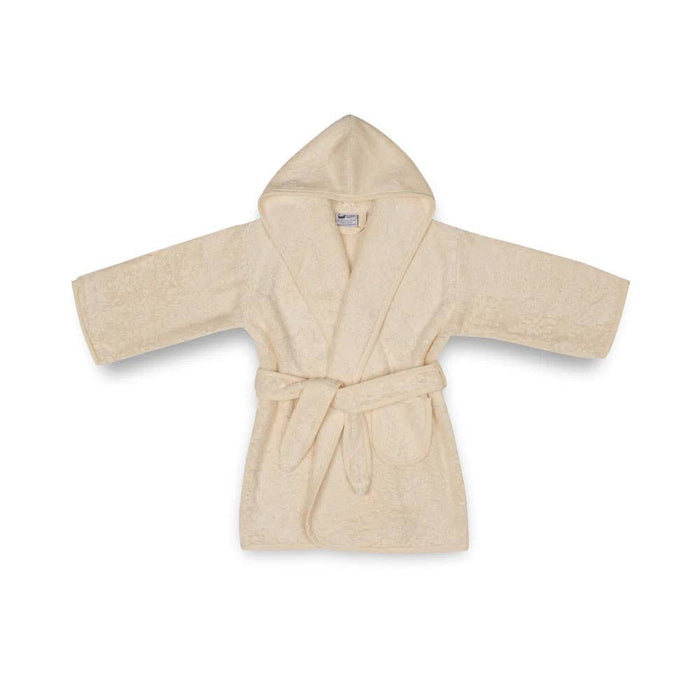 Hooded Toddler Bathrobe - GOTS Certified Organic Cotton
