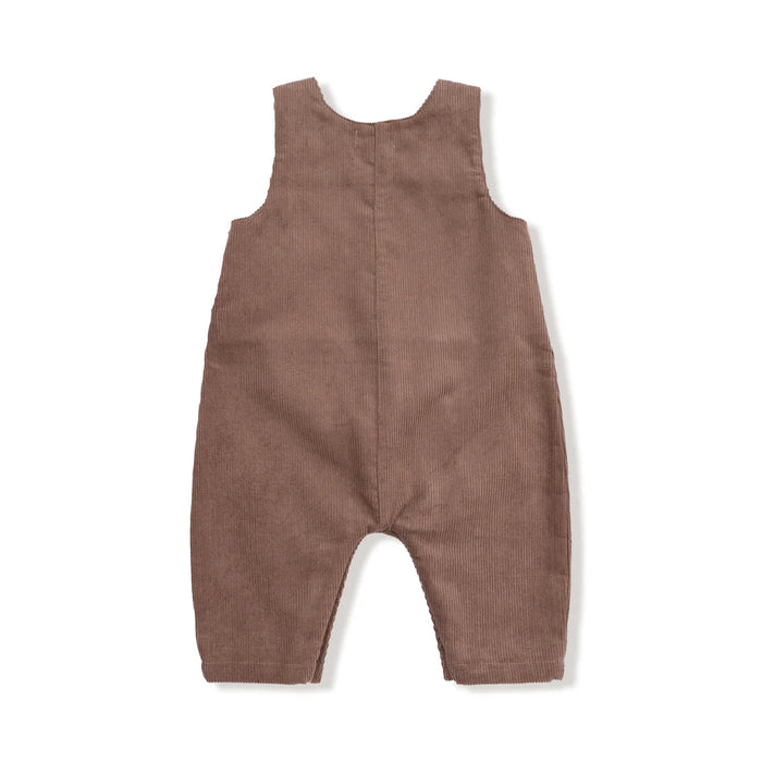Chocolate Malt Corduroy Overalls