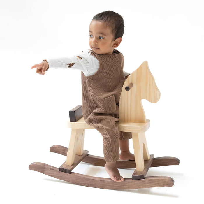 Chocolate Malt Corduroy Overalls