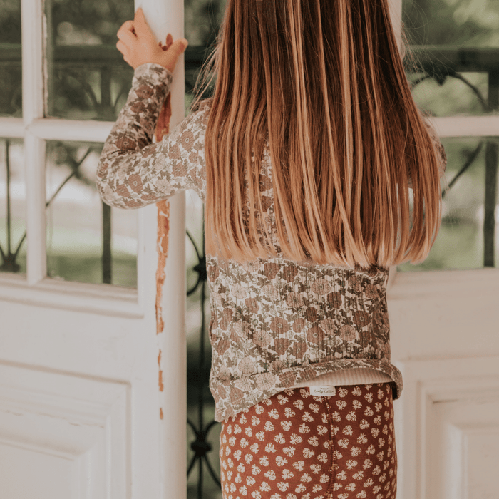 The Printed Legging -  Rustic Floral