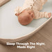 Sage Isla Bassinet Mattress Sheets Fitted for Baby Girls, Boys - Nature Baby Outfitter