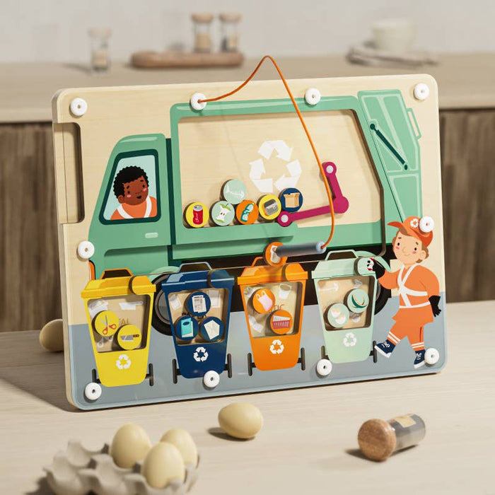 Waste Sorter Magnetic Maze Board