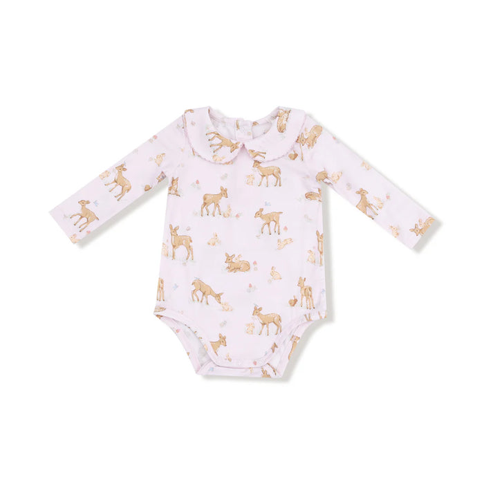 Little Fawn Peter Pan Collar Bodysuit