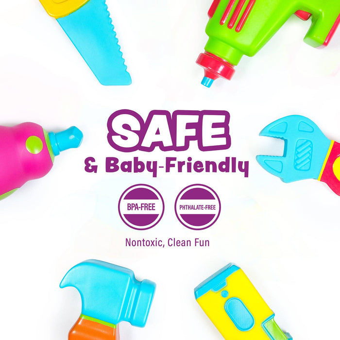 Tools Mold Free Bath Toys, 6 Pack