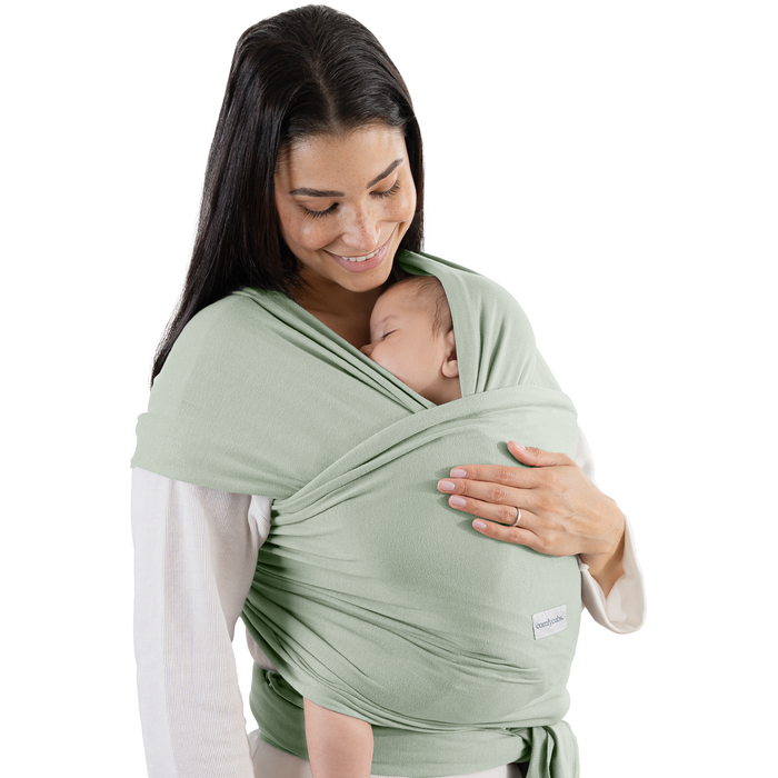 Baby Wrap Carrier in Fern