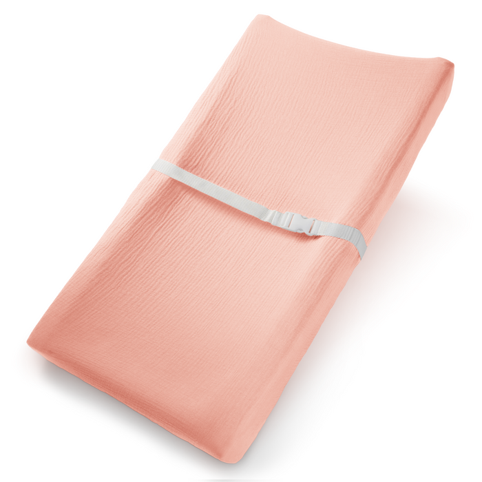 Muslin Fitted Changing Pad Cover, 1 Pack