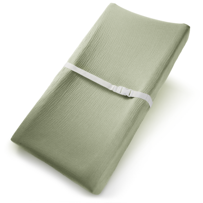 Muslin Fitted Changing Pad Cover, 1 Pack