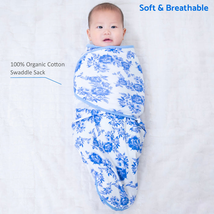A Peony For Your Thoughts Swaddle Sack