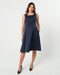 INTO THE BLUE Empire Maternity & Nursing Dress (Regular & Petite) - Nature Baby Outfitter