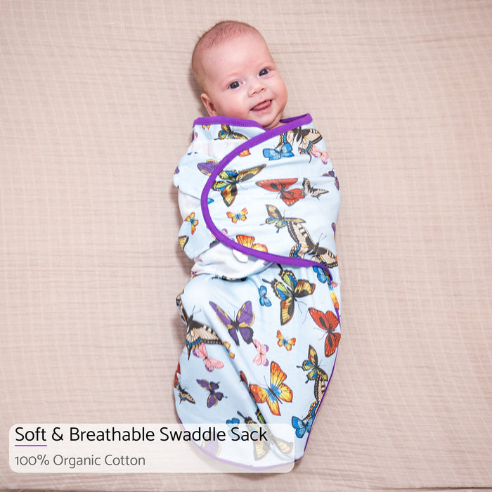 Butterfly Away Swaddle Sack