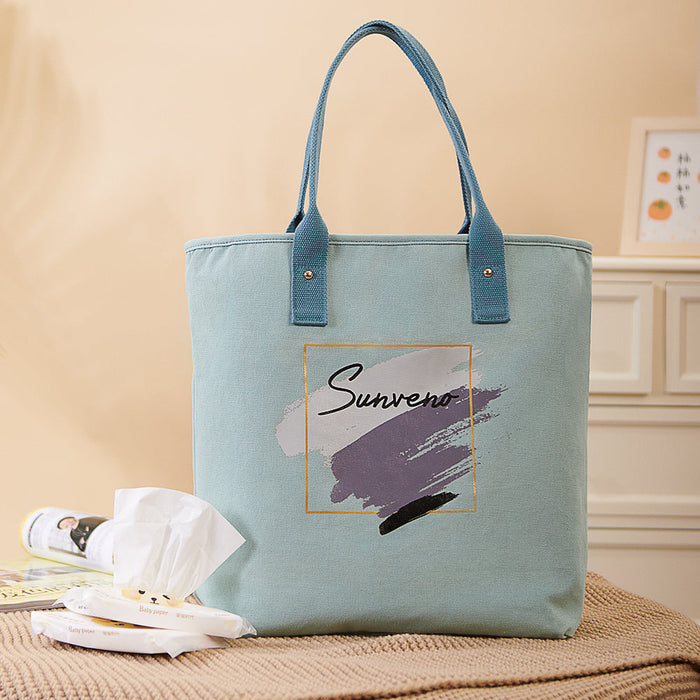 Canvas Hospital Bag Large Capacity Maternity Tote Bag