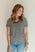 FINAL SALE V-Neck Full Zip Breastfeeding Tee - Gray - Nature Baby Outfitter