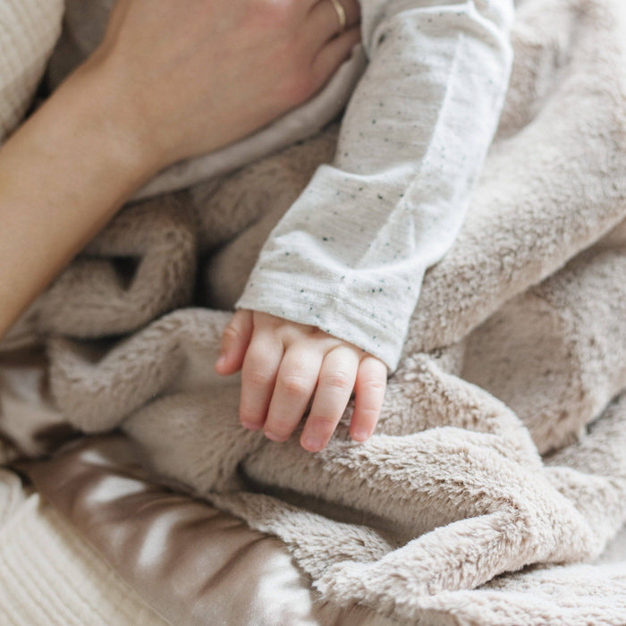 SATIN BORDER RECEIVING BLANKETS