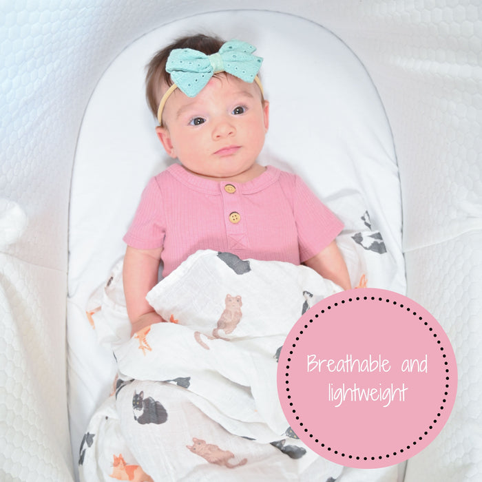 Purr-fect Swaddle Blanket