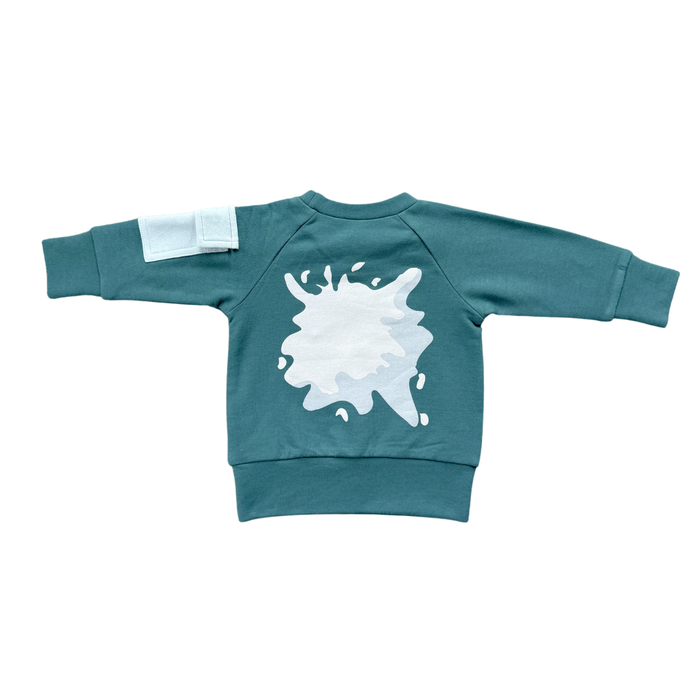 Snowball Fight Raglan Sweatshirt