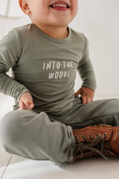 Into the Woods Long Sleeve Bamboo Tee