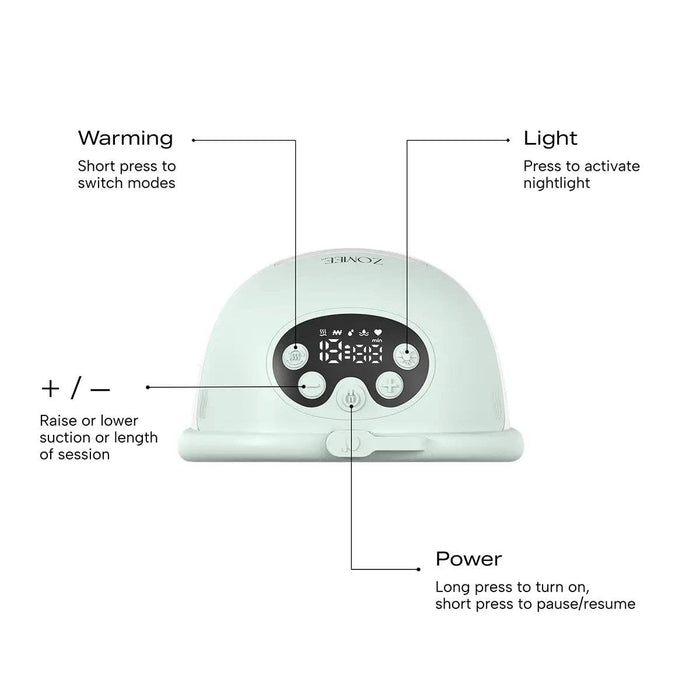 Mother's Nature W1 Warming Wearable Breast Pump
