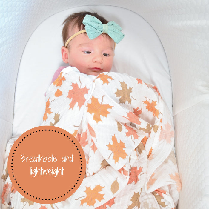 Unbe-leaf-able Swaddle Blanket