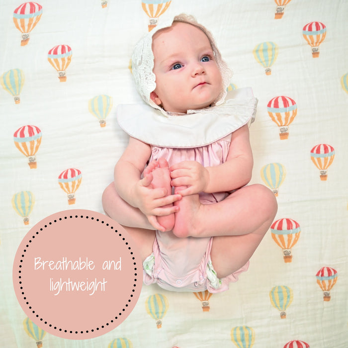 The Sky is the Limit Swaddle Blanket