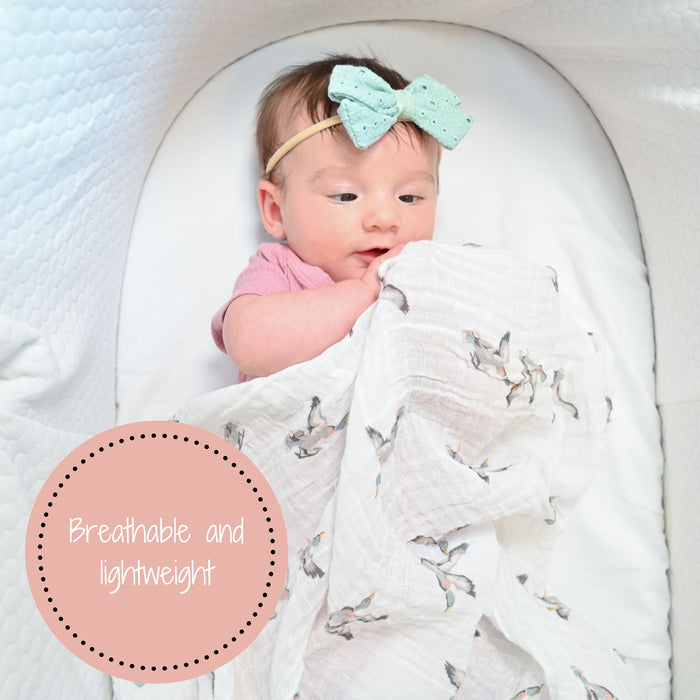 Quacking Up Swaddle Blanket