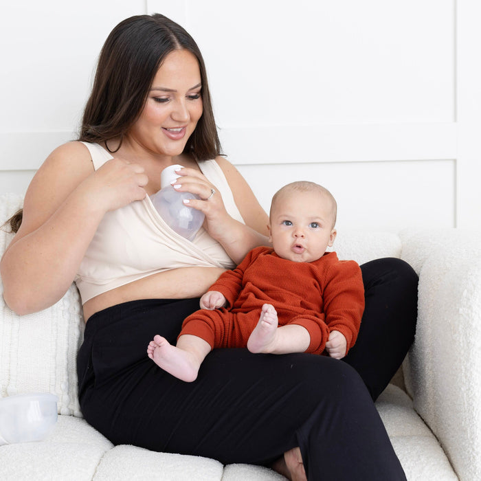 Everyday Luxe® 3.0 Nursing & Hands-Free Pumping Bra - Nature Baby Outfitter
