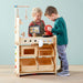 Creative Play 3 in 1 – Play Kitchen, Store & Workshop - Nature Baby Outfitter