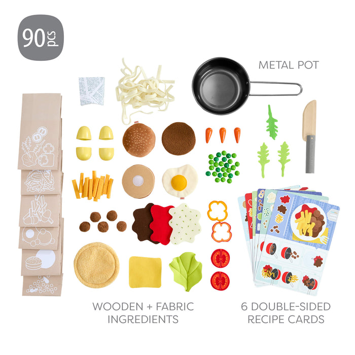 Creative Play Fresh Box - Play Food Meal Kit - Nature Baby Outfitter