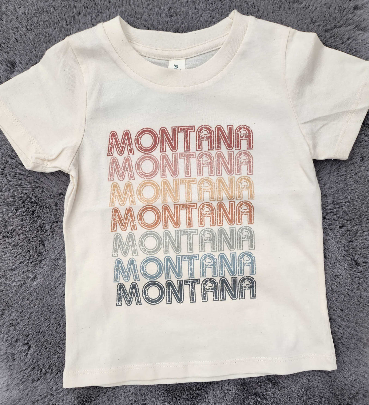 Montana Retro Color Organic Tee — Nature Baby Outfitter