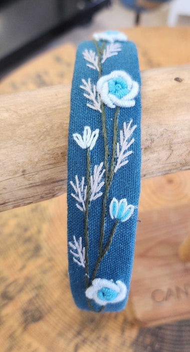Charlotte Floral Embroidered Headband