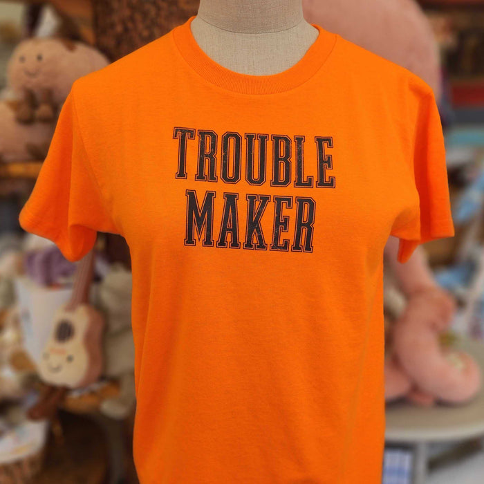 Orange 'Trouble Maker' Kid's Tee