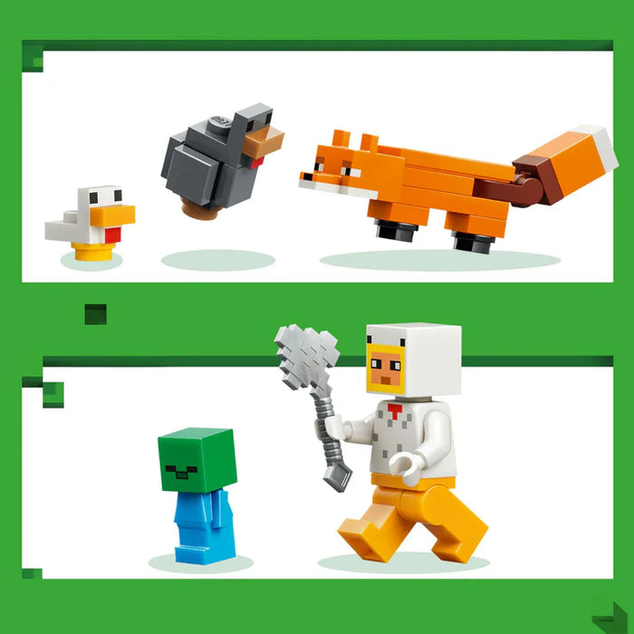 LEGO Minecraft Chicken Farm