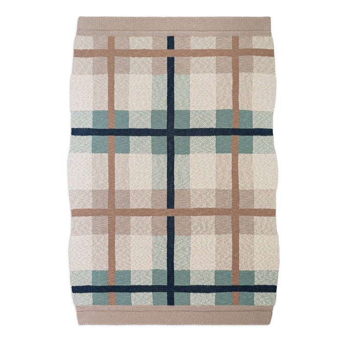 Charlie Farmhouse Knitted Plaid Blanket