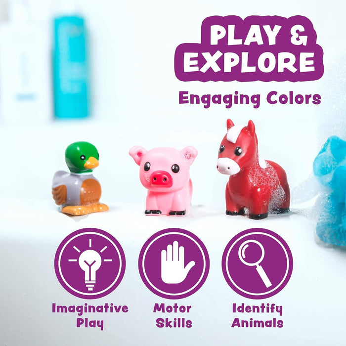 Mold Free Bath Toys, 6 Pack