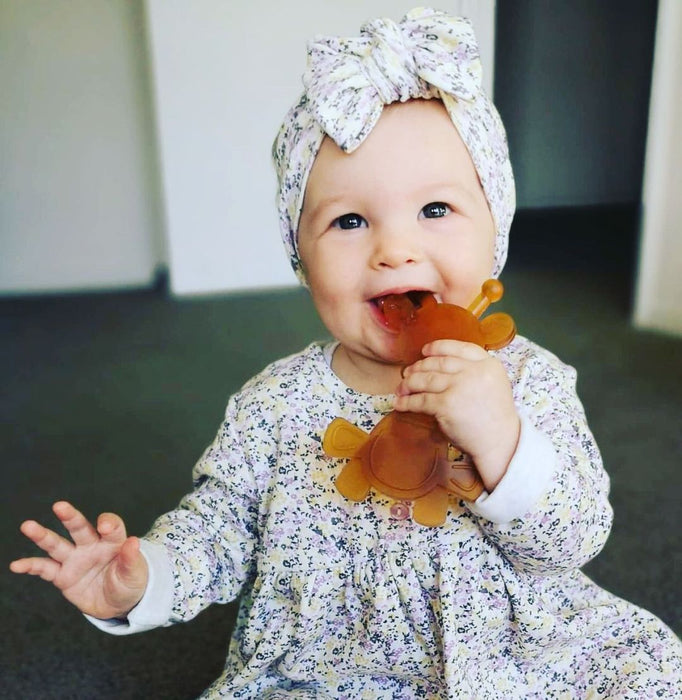 The Little Bamber - Natural Rubber & Baltic Amber Teething Toy