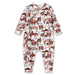 Cowboy Western Spirit Baby Boy Bamboo Zipper Romper - Nature Baby Outfitter