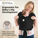 Black D-Lite Wrap Carrier - Nature Baby Outfitter