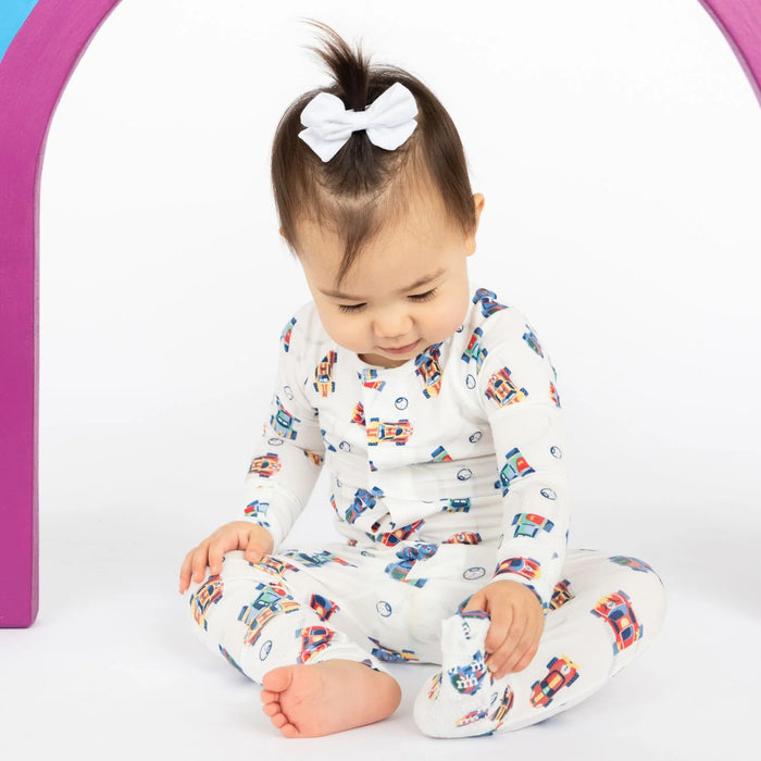 Formula Fun Modal Magnetic Grow with Me Convertible Romper/Sleeper