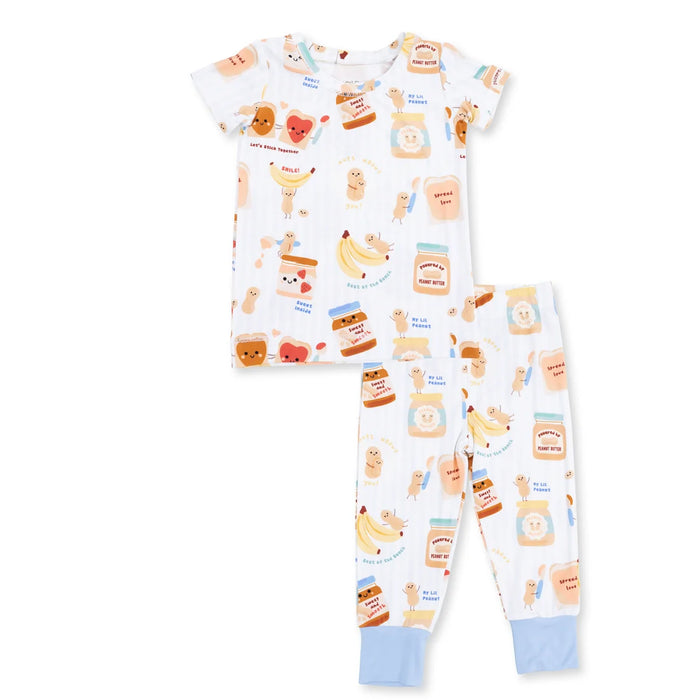 Spread the Love Short Sleeve Loungewear Set
