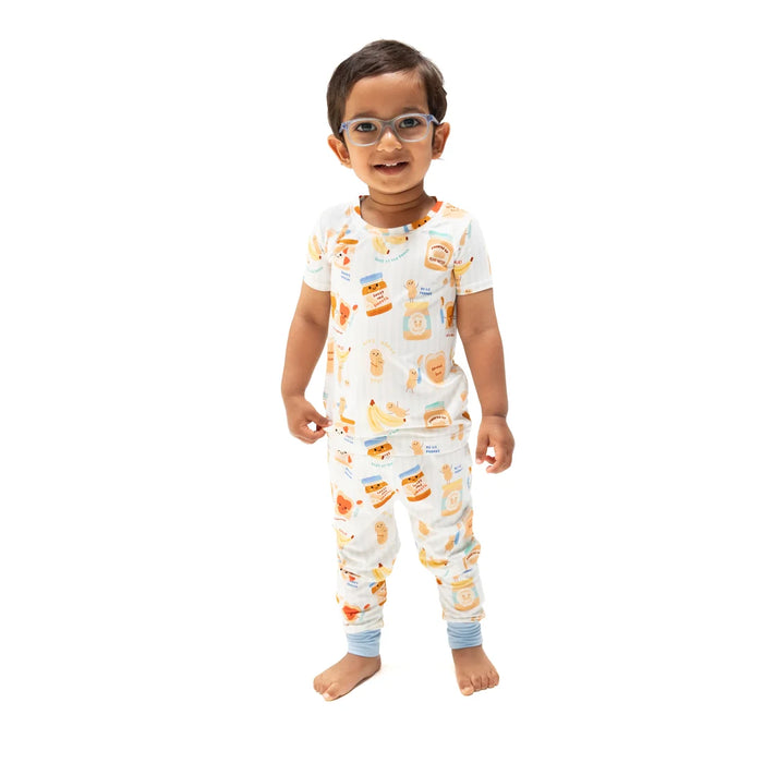 Spread the Love Short Sleeve Loungewear Set