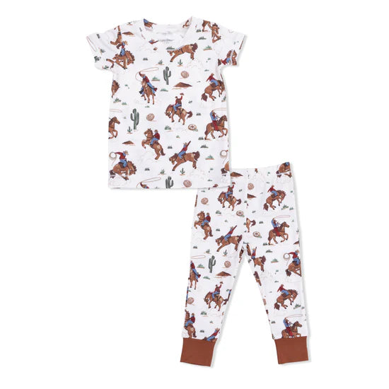 Buckaroo Western - Short Sleeve Loungewear Set