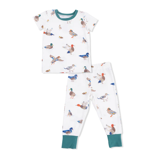 Ducks Short Sleeve Loungewear Set