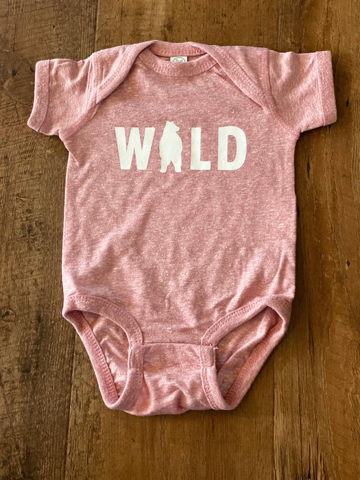 WILD Bear onesie